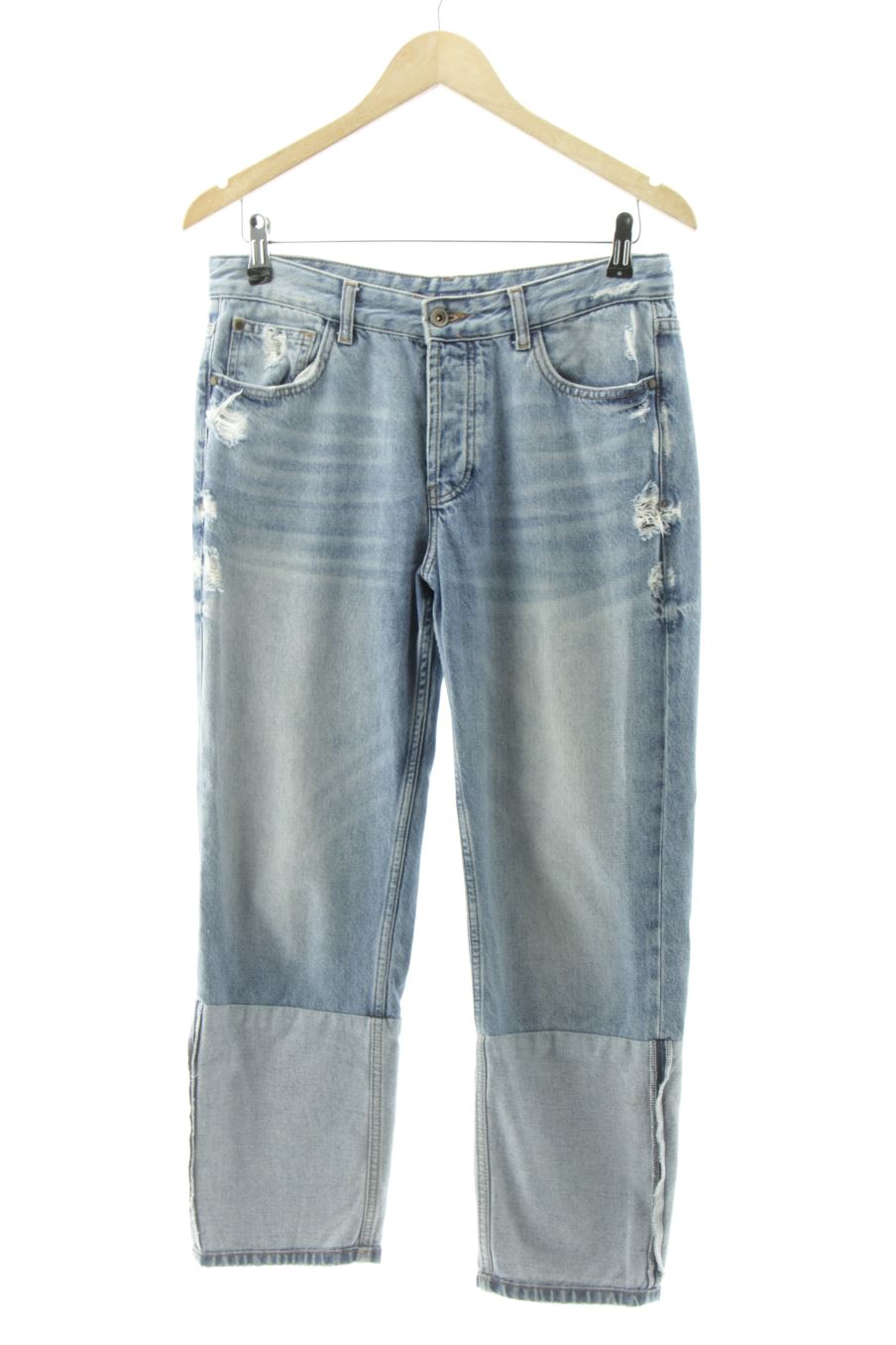 Jeans Pull & Bear de la taille 36, de couleur bleu de denim
