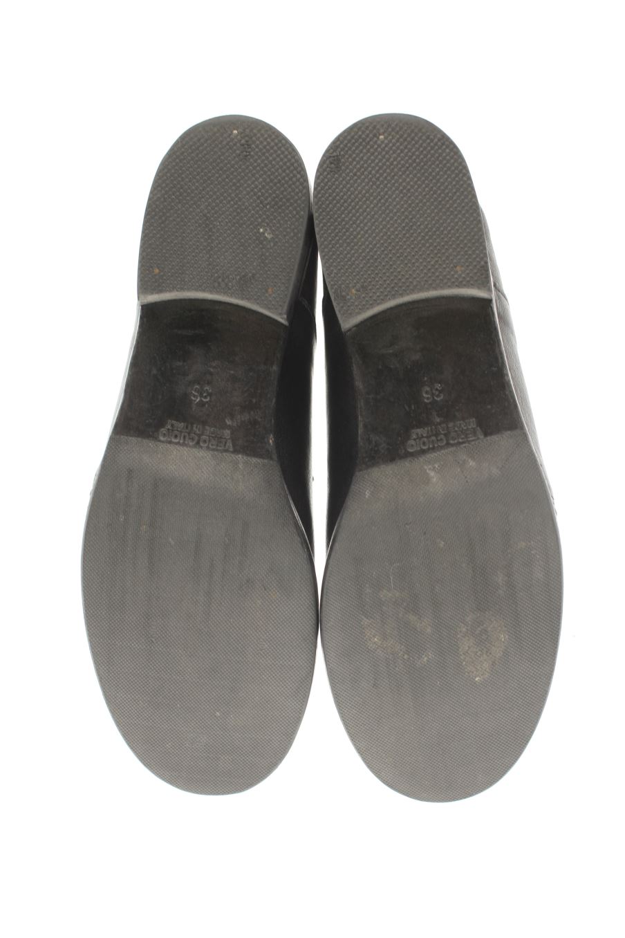 Zapatos planos de 1725.a de la talla 36, de color negro de