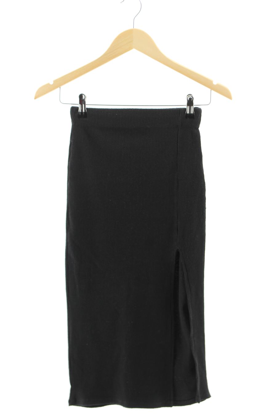 Faldas de Stradivarius de la talla XS, de color negro