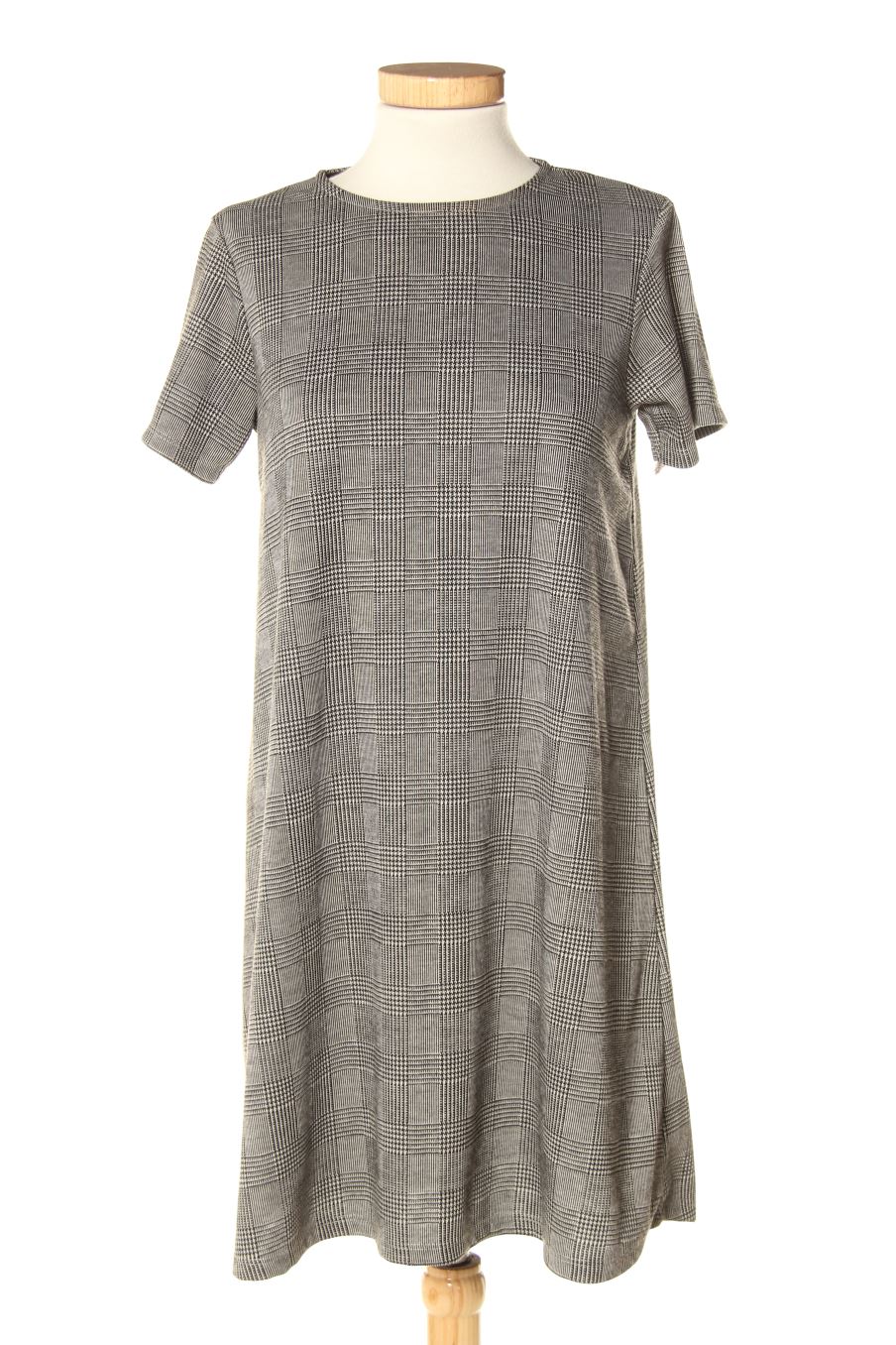 Vestido casual de Stradivarius de la talla S, de color cuadros