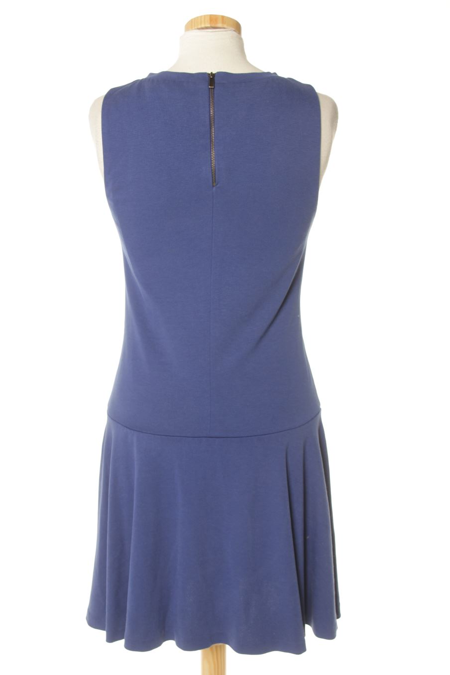 Robe casual Mango de la taille S, de couleur bleu