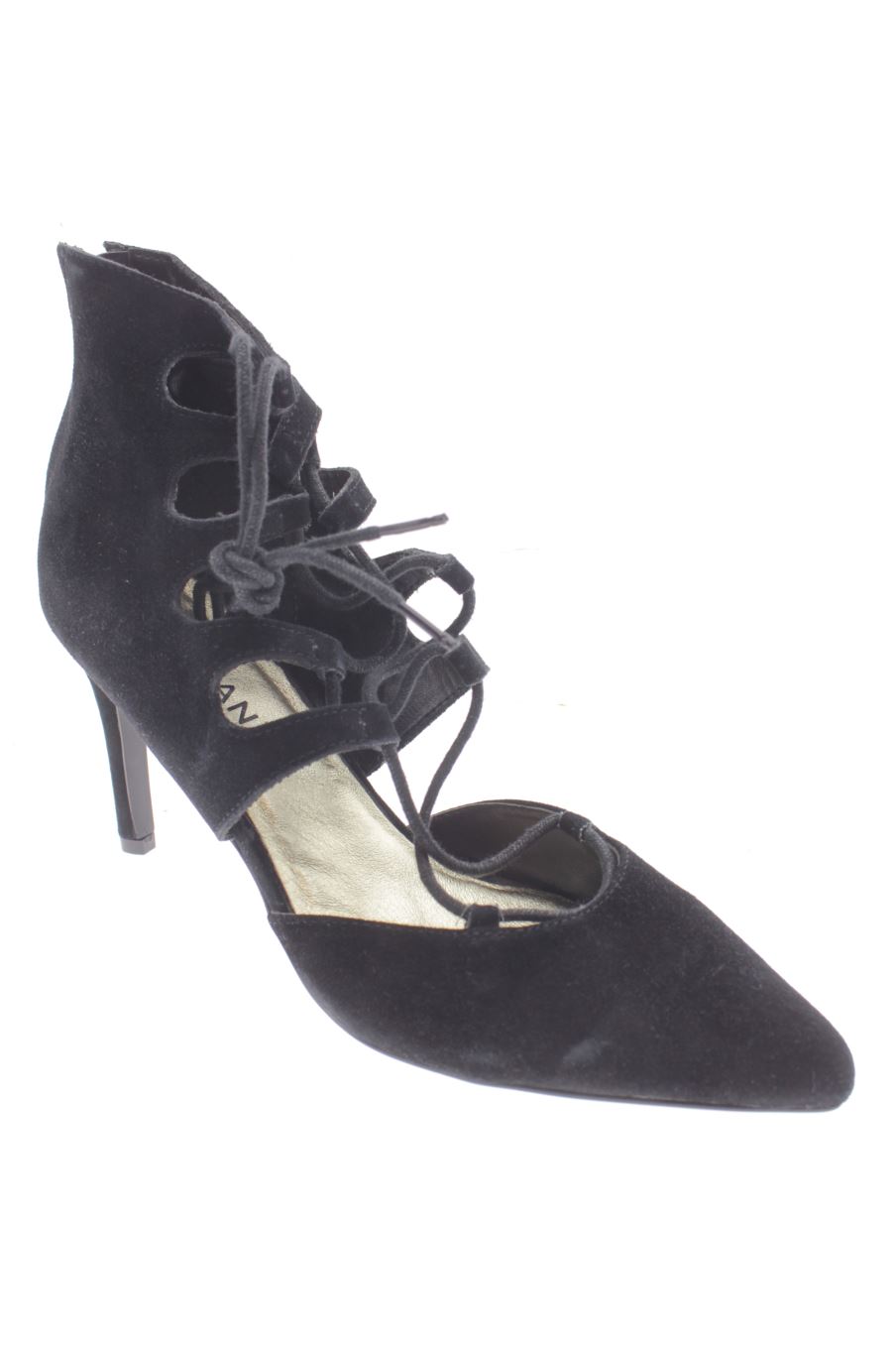 Sandalias tacon de Morgan de toi de la talla 38, de color negro de