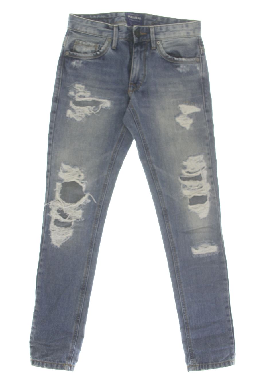 Jeans Pull & Bear de la taille 36, de couleur bleu de denim