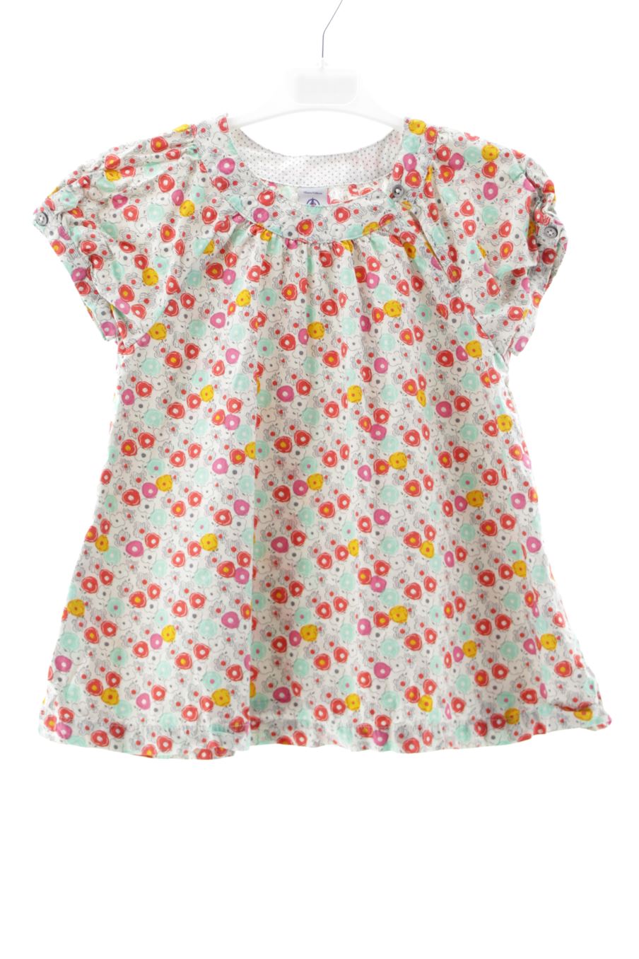 Blusa de manga corta de Petit Bateau de la talla 10 años de segunda mano