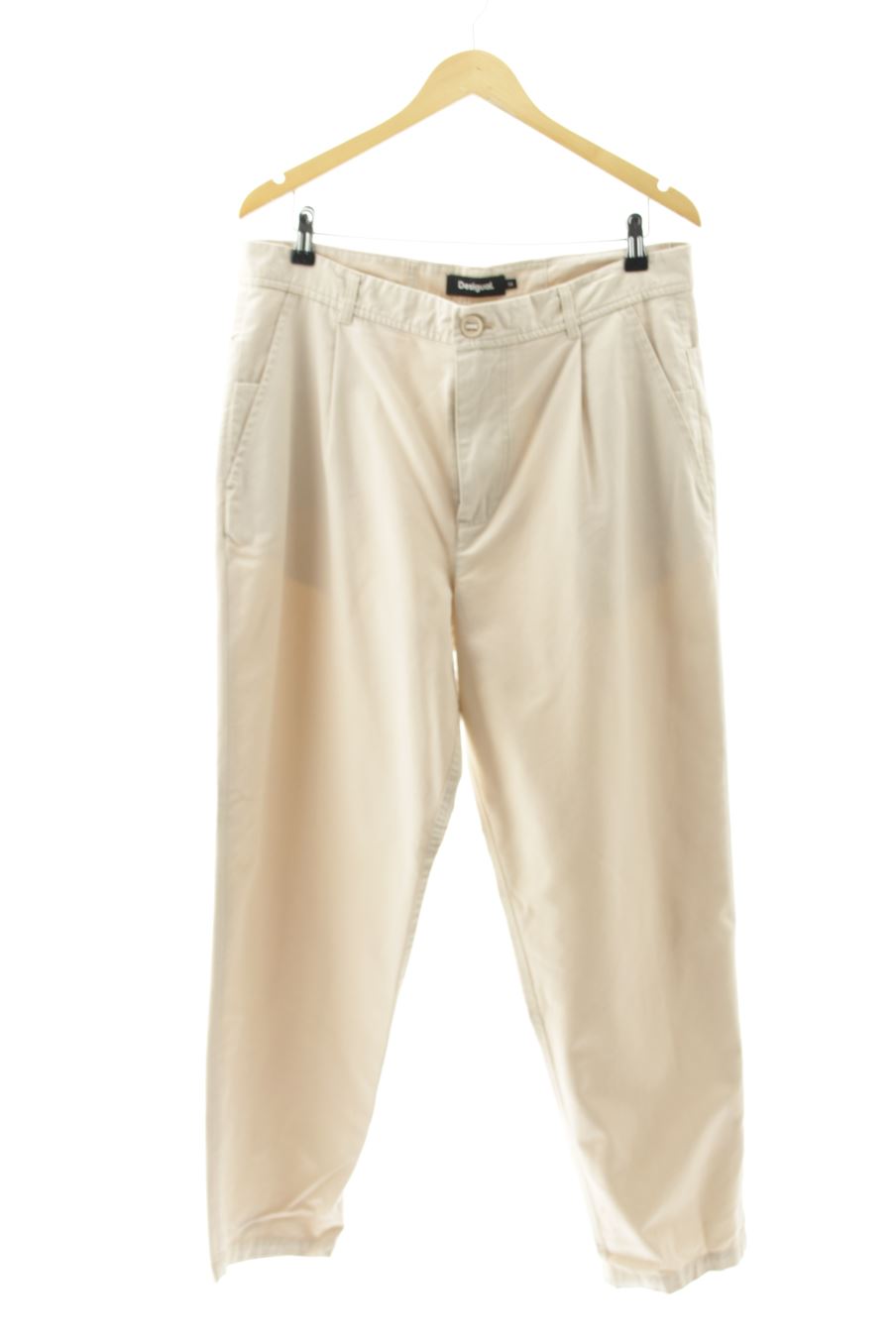 Pantalon Desigual de la taille 44, de couleur beige