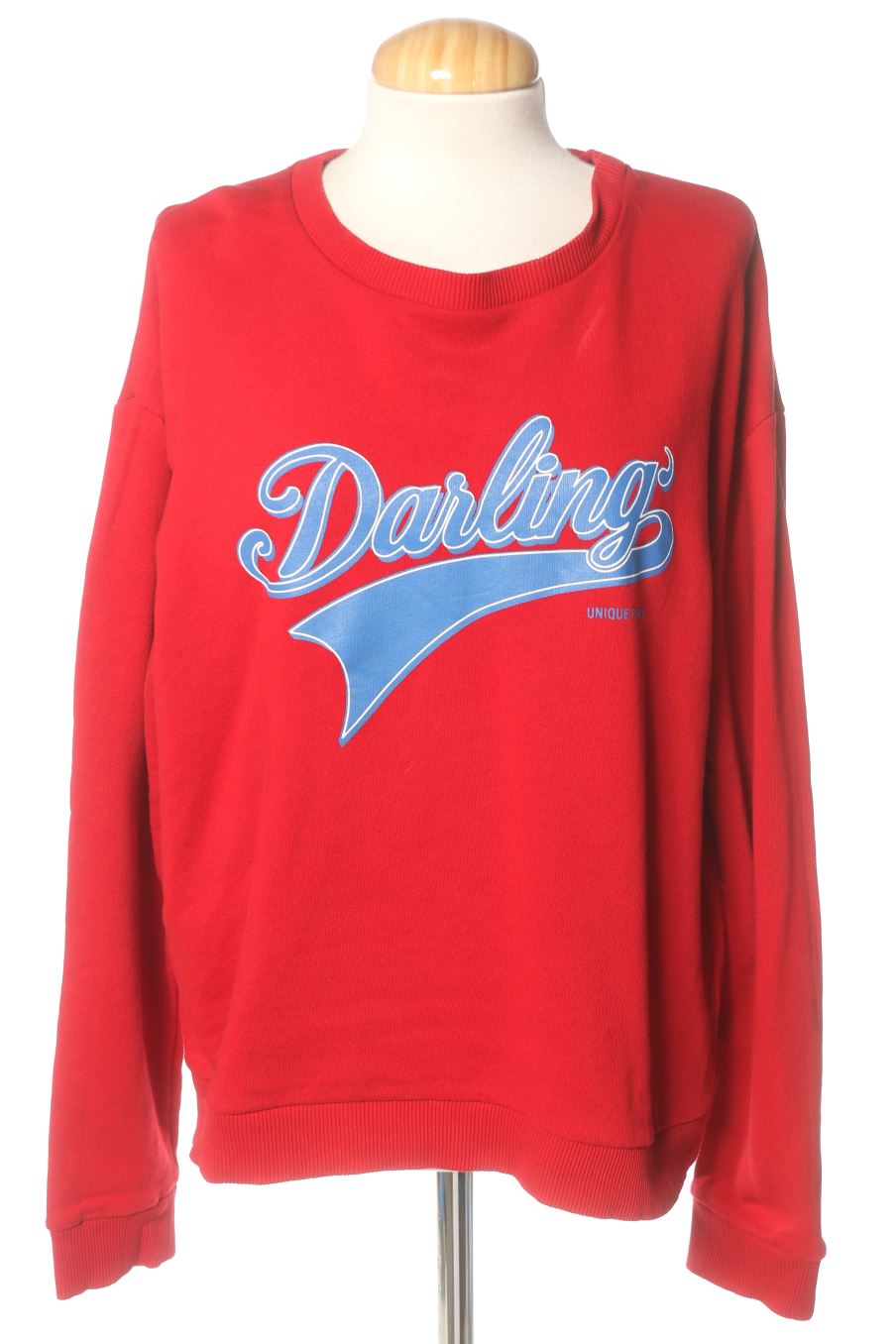 Sweat Stradivarius de la taille L, de couleur rouge