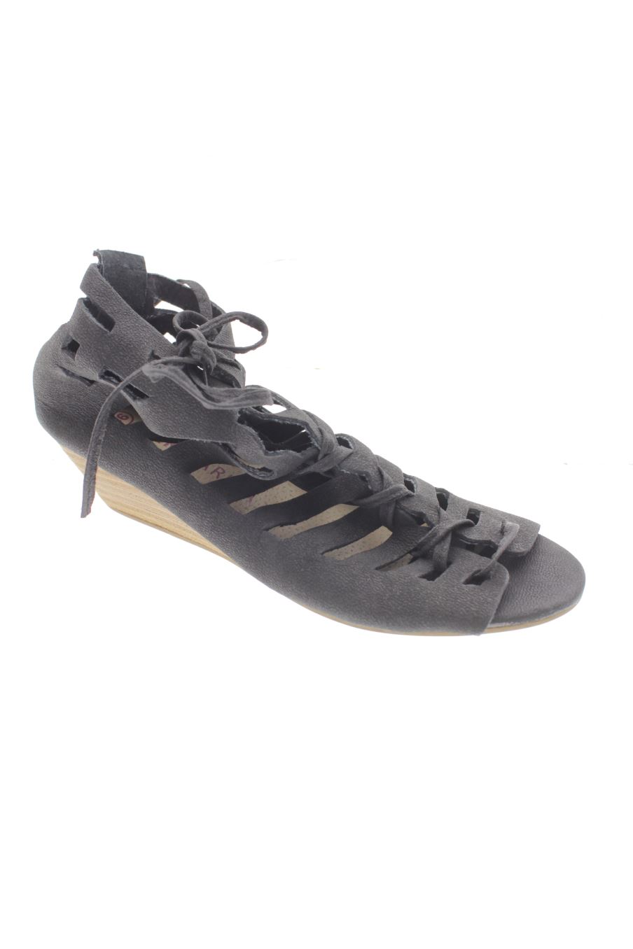 Sandalias planas de San Marina de la talla 36, de color negro de