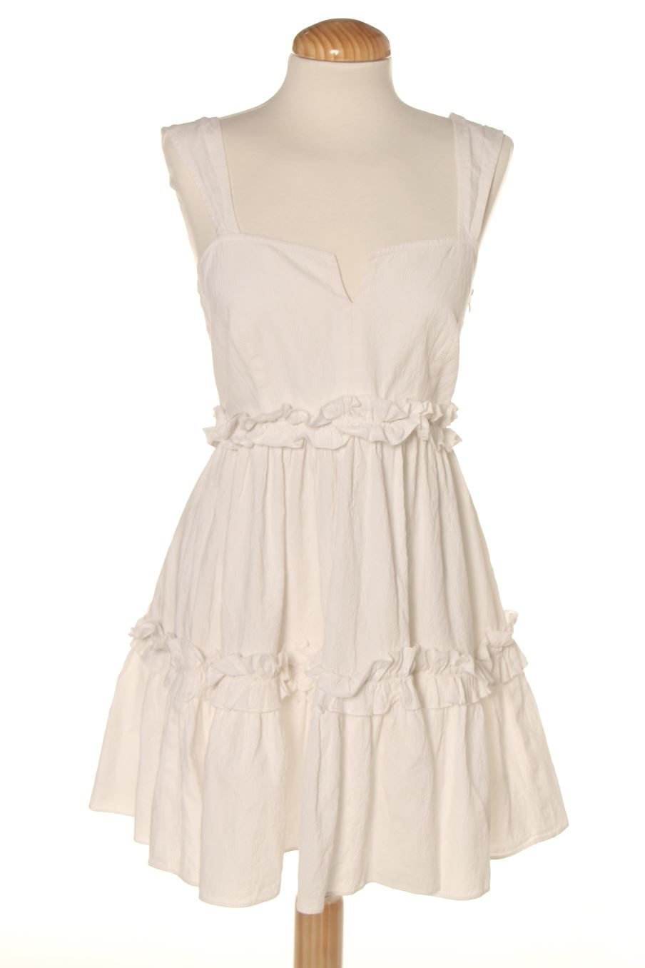 Vestido casual de NONAME de la talla S, de color blanco