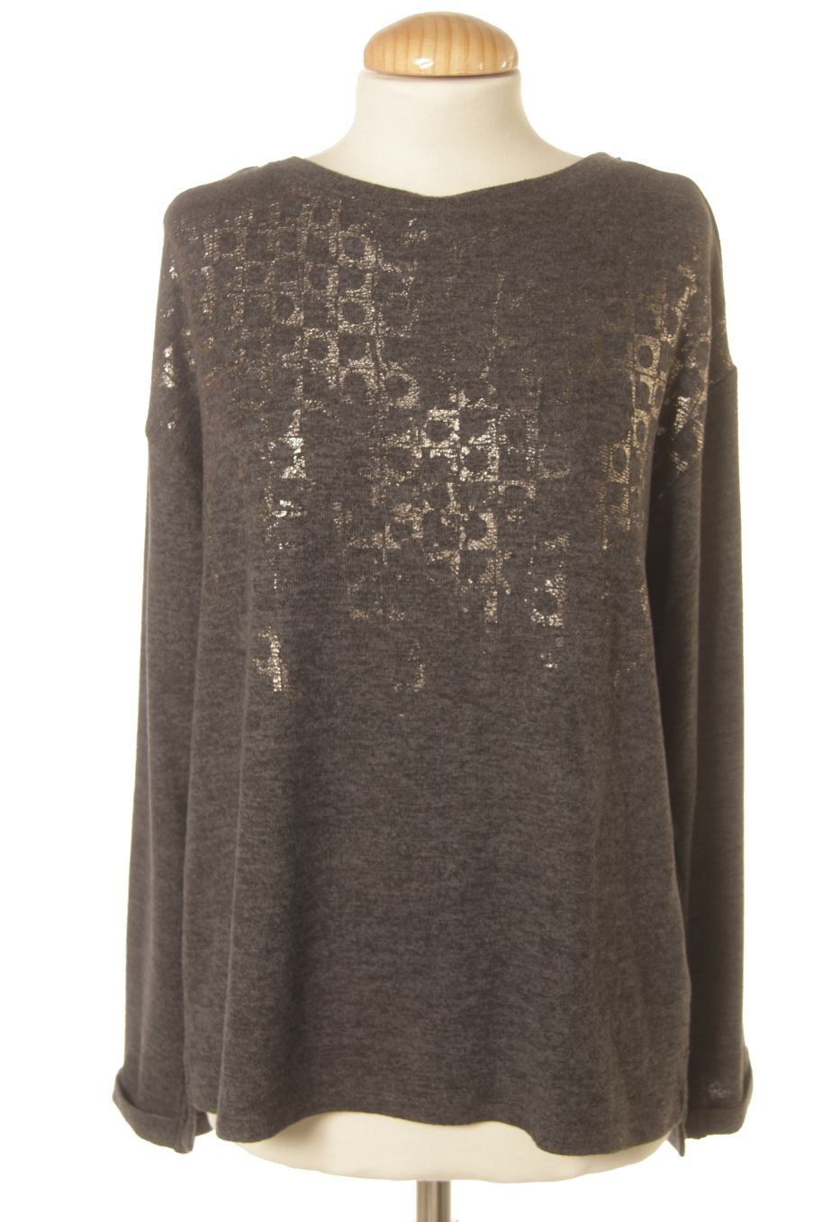 Pull Esprit de la taille L, de couleur gris