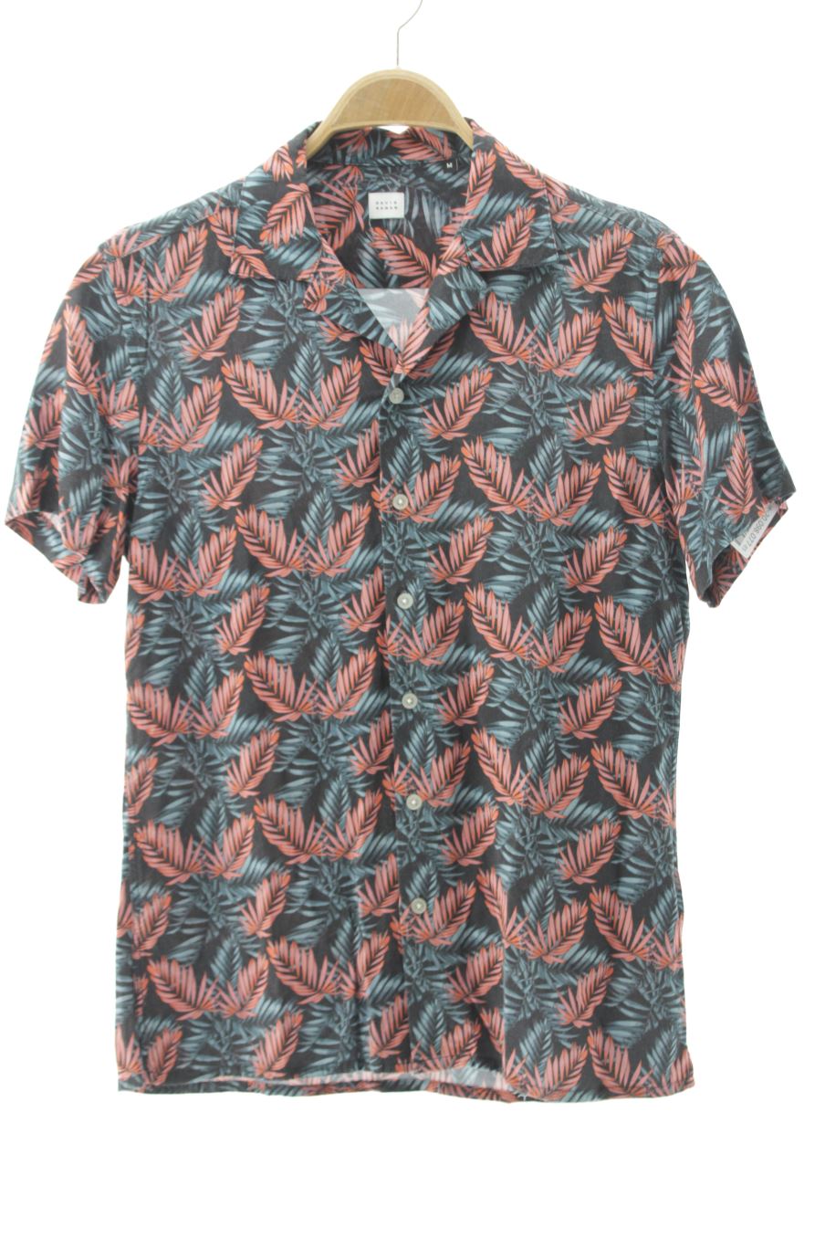 Camicia a maniche corte de David Naman de la talla M
