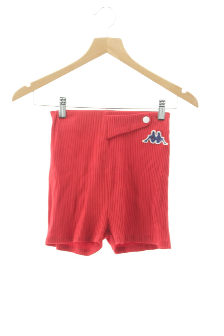 Shorts ZARA Kappa de la taille M, de couleur rouge