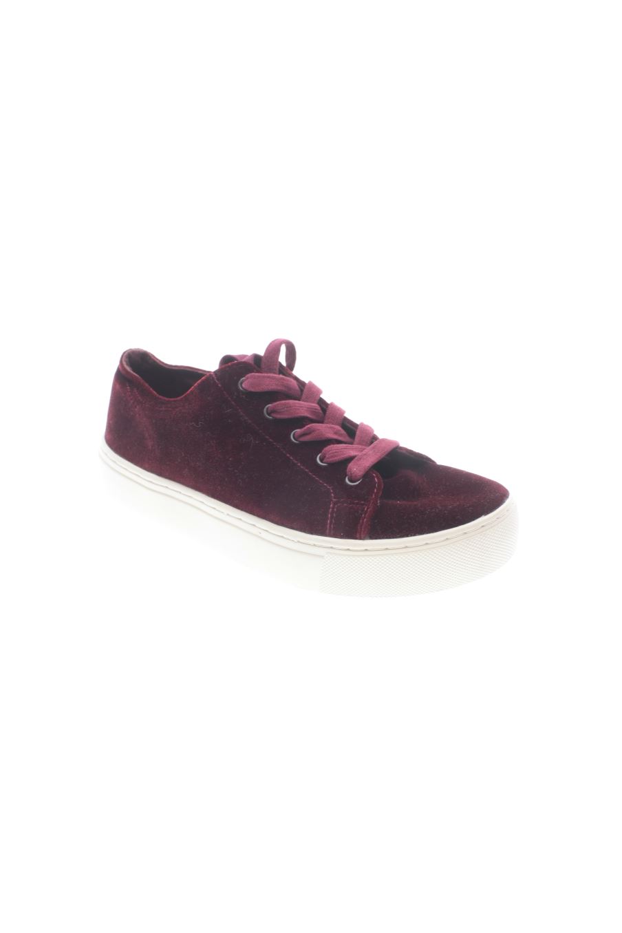 Baskets de Zara de la taille 39, de couleur bordeaux de