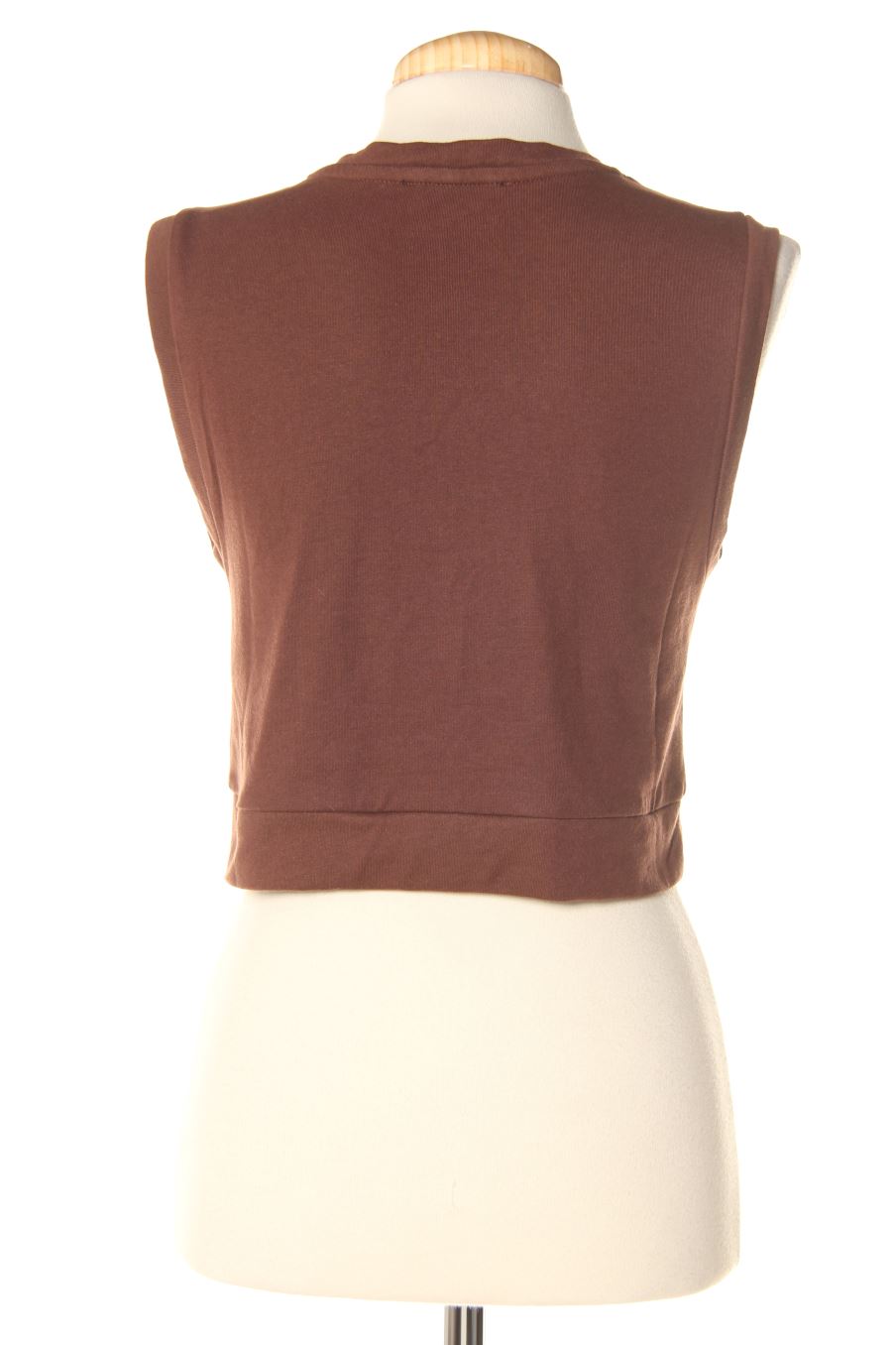 Top de FB sister de la talla XXS, de color marrón