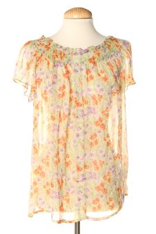 Blusa de manga corta S Zara, foto 1 de 2