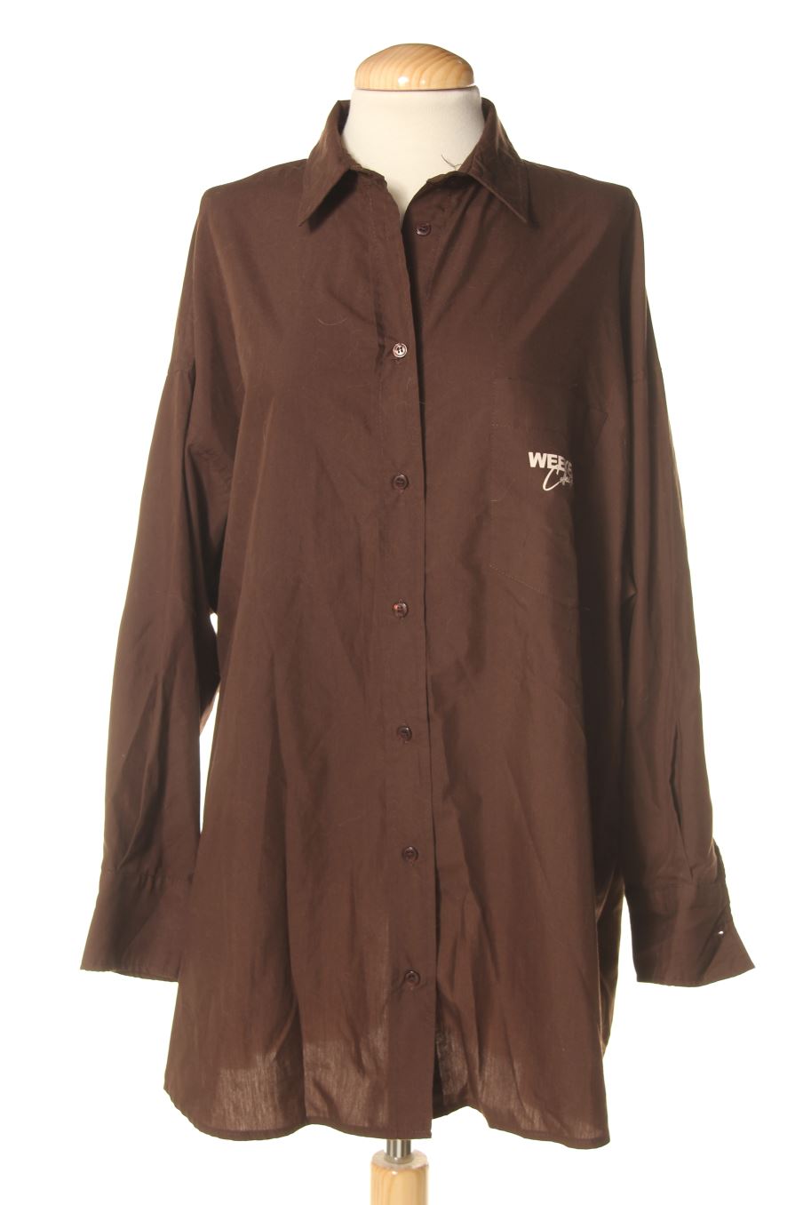 Camisa de ASOS de la talla 36, de color marrón