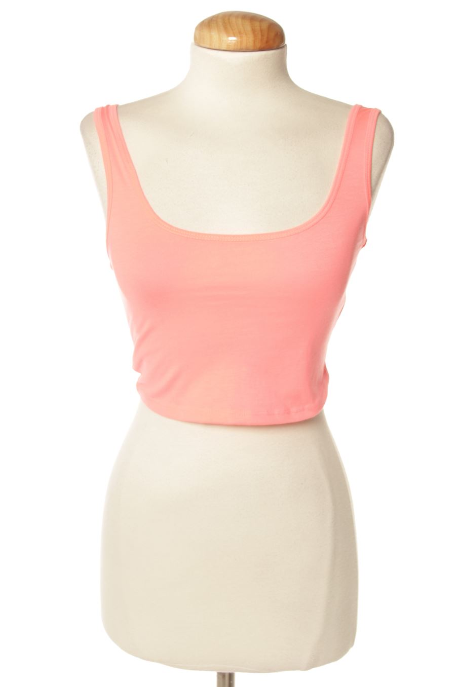 Camiseta sin mangas de Stradivarius de la talla S, de color rosa