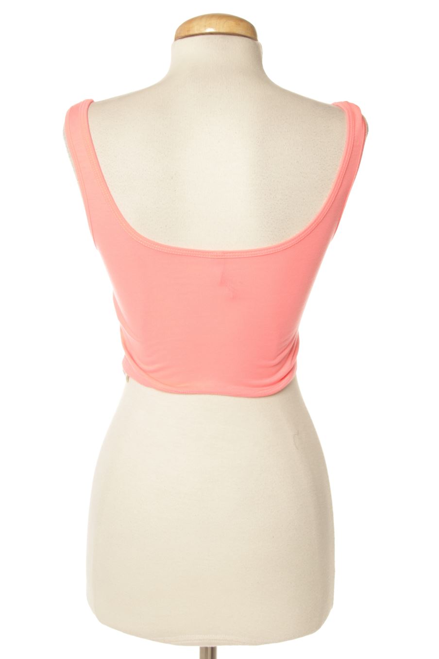 Camiseta sin mangas de Stradivarius de la talla S, de color rosa