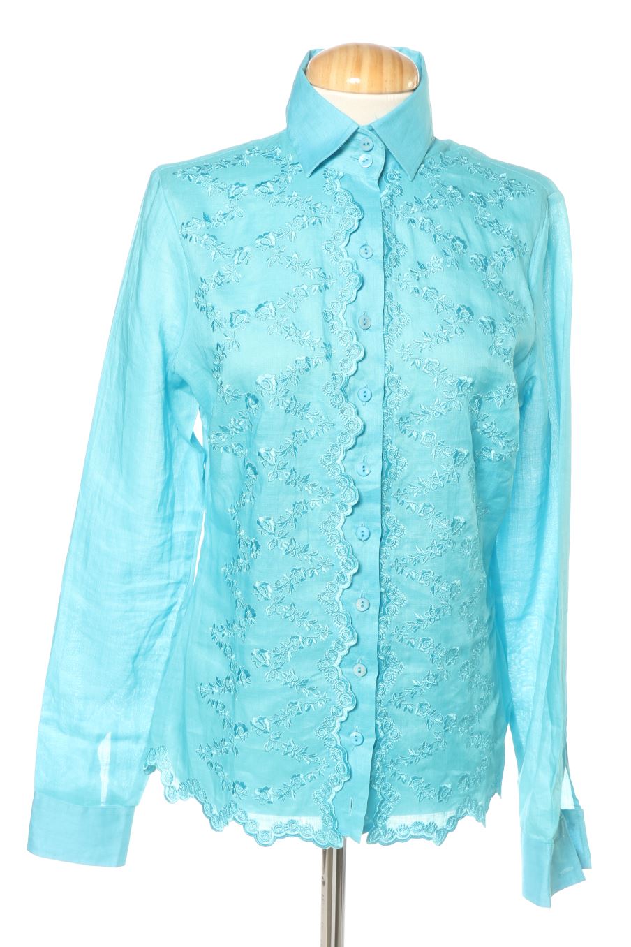 Chemise NARACAMICIE de la taille M, de couleur bleu