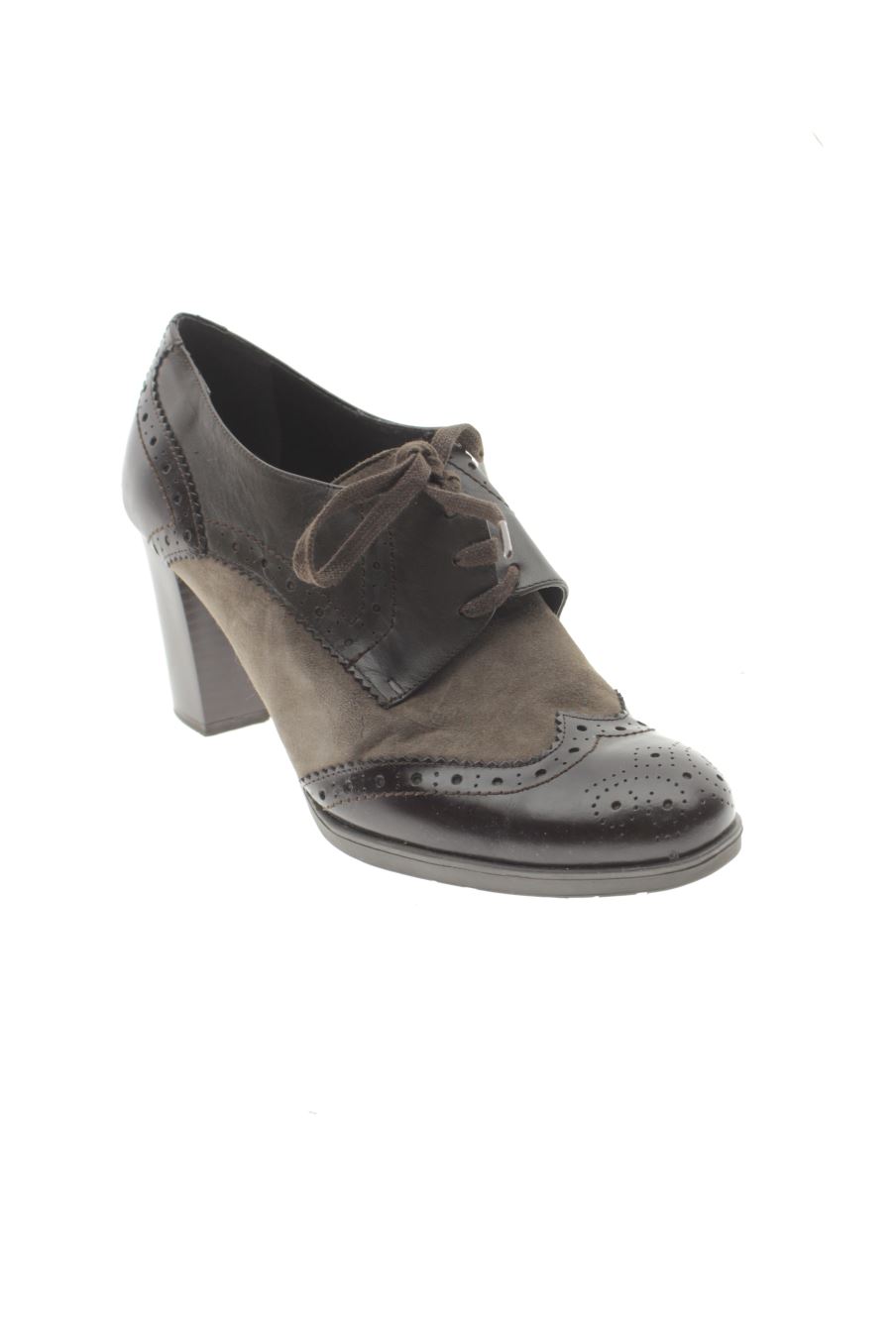 Zapatos de tacon de Fosco de la talla 41, de color marrón de