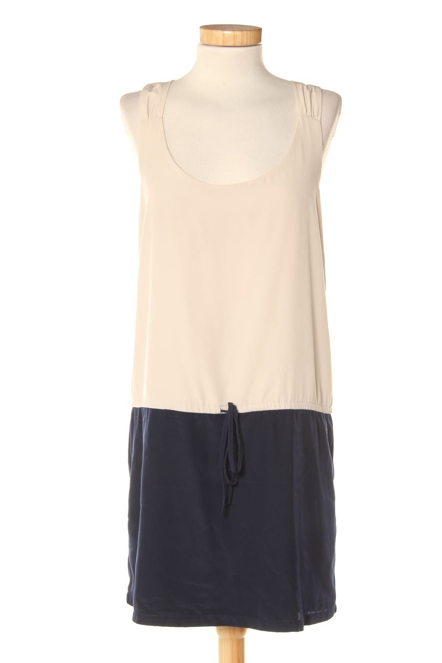 Robe casual Mango de la taille S, de couleur beige