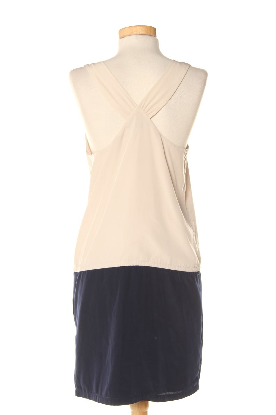 Robe casual Mango de la taille S, de couleur beige