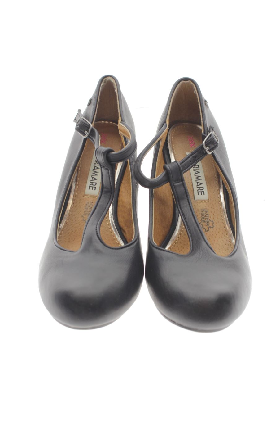 Zapatos de tacon de MariaMare de la talla 37, de color negro de