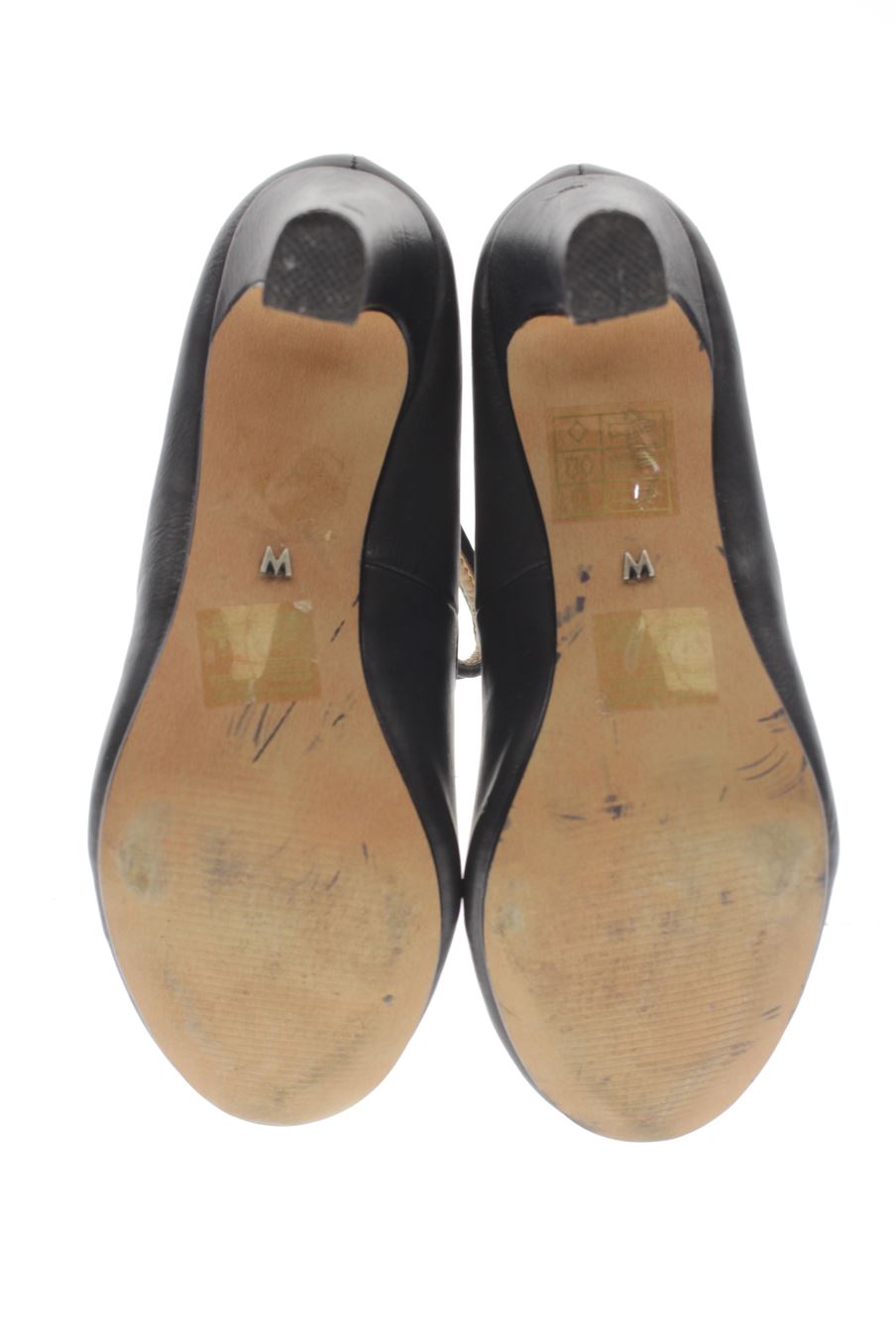 Zapatos de tacon de MariaMare de la talla 37, de color negro de