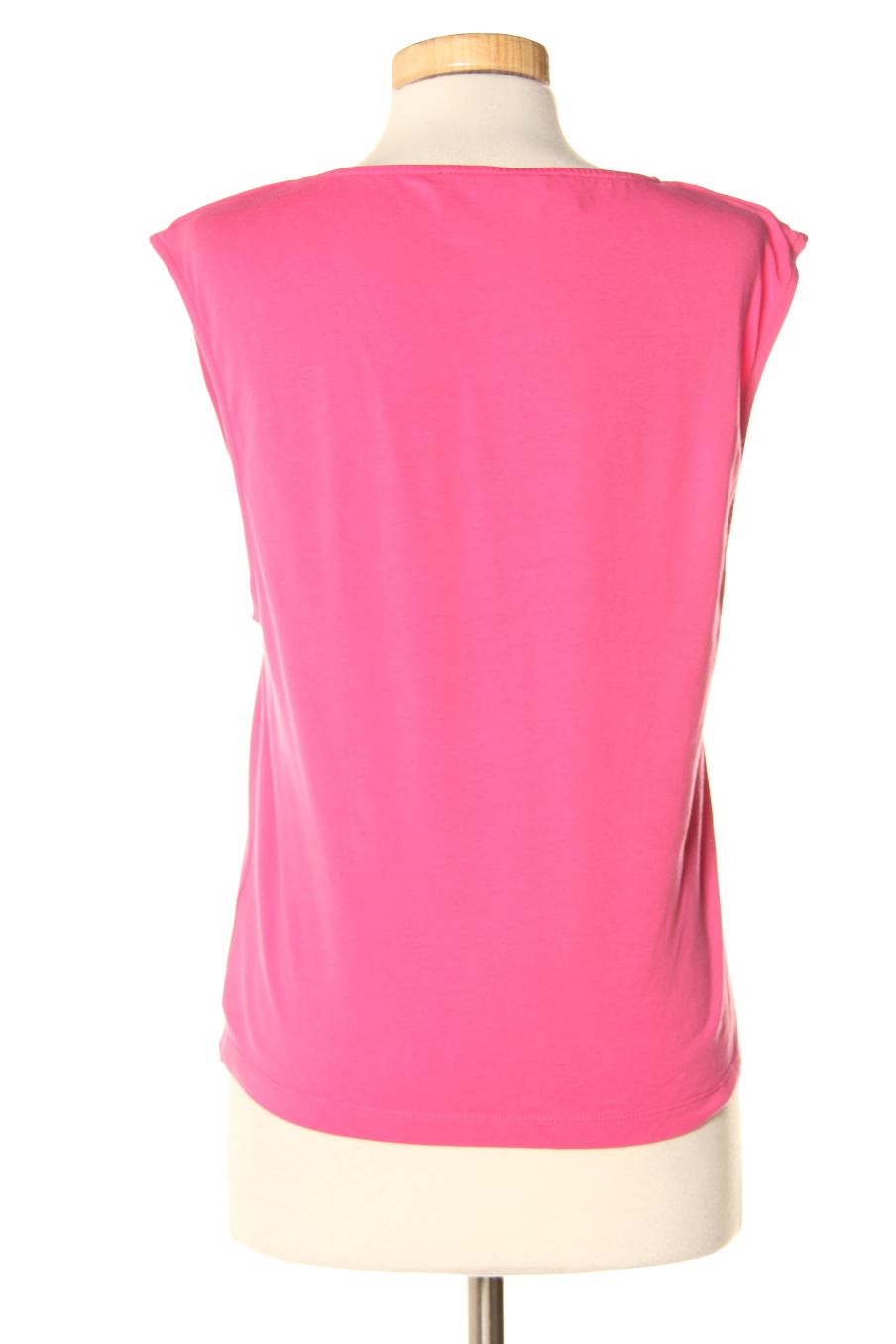 Camiseta sin mangas de Uterqüe de la talla L, de color rosa