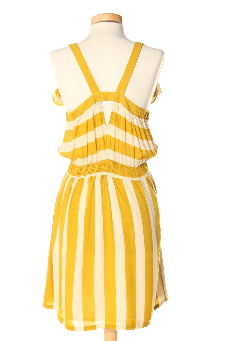 Robe casual Naf Naf de la taille 38, de couleur rayures