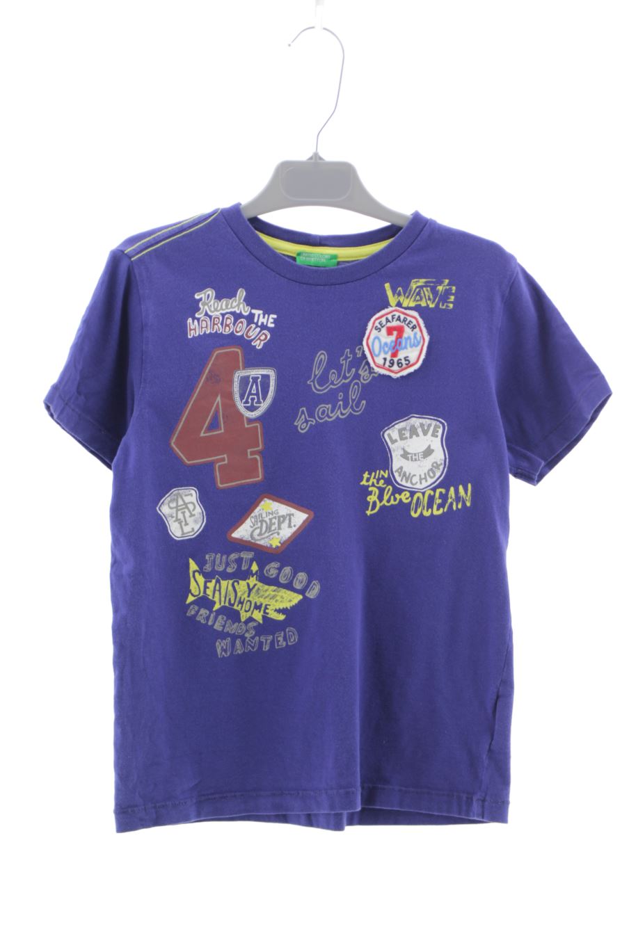 Camiseta de Benetton de la talla 7 años de segunda mano