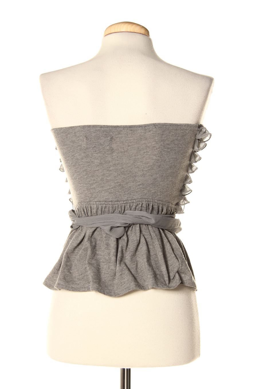 Top Hollister de la taille XS, de couleur gris