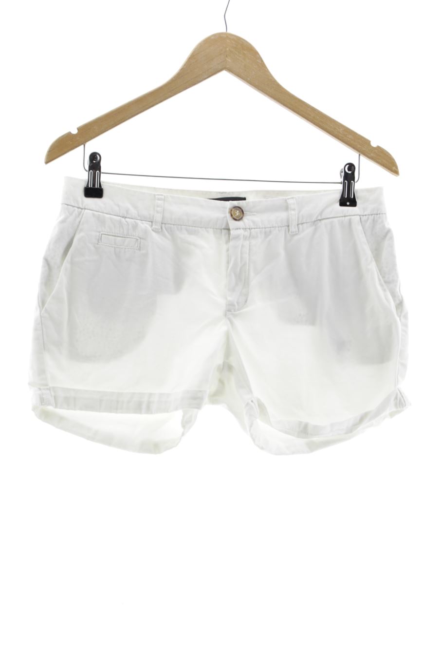 Pantalón corto de Mango de la talla 36, de color blanco