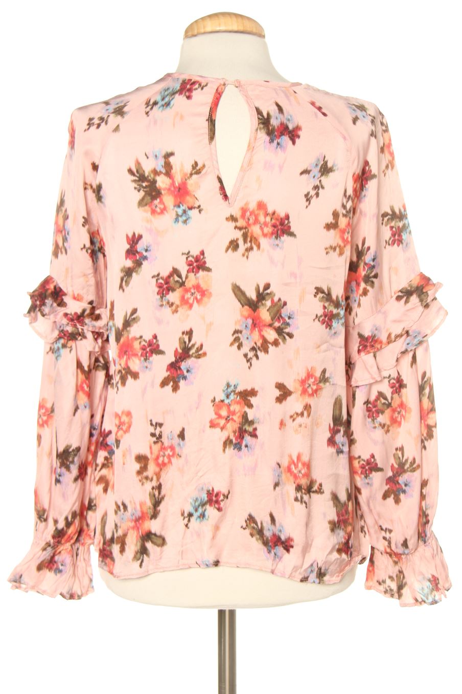 Blusa de manga larga de Zara de la talla S, de color flores