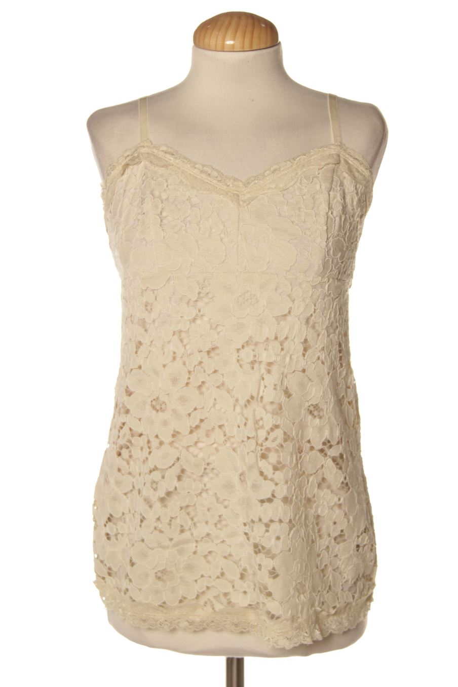 Top Benetton de la taille S, de couleur beige