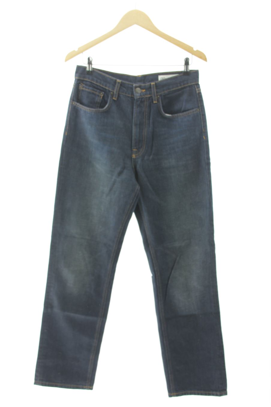 Jeans de Zara de la talla 38, de color blu oltremare