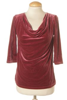 Blouse à manches longues S Autre ton