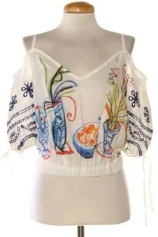Blusa de manga corta M Desigual, foto 1 de 2