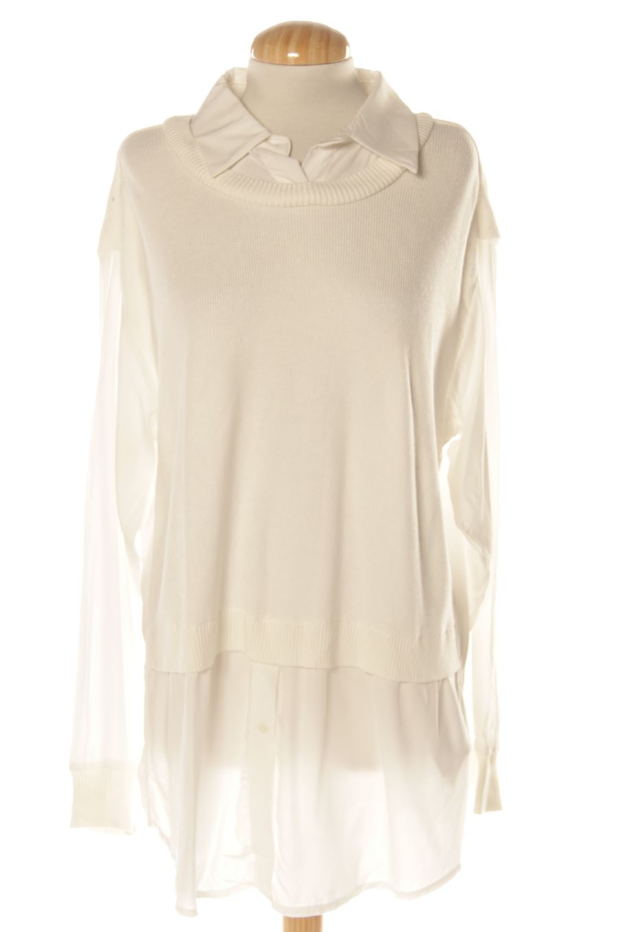 Hemd von Desigual Größe M, Farbe Weiss, für