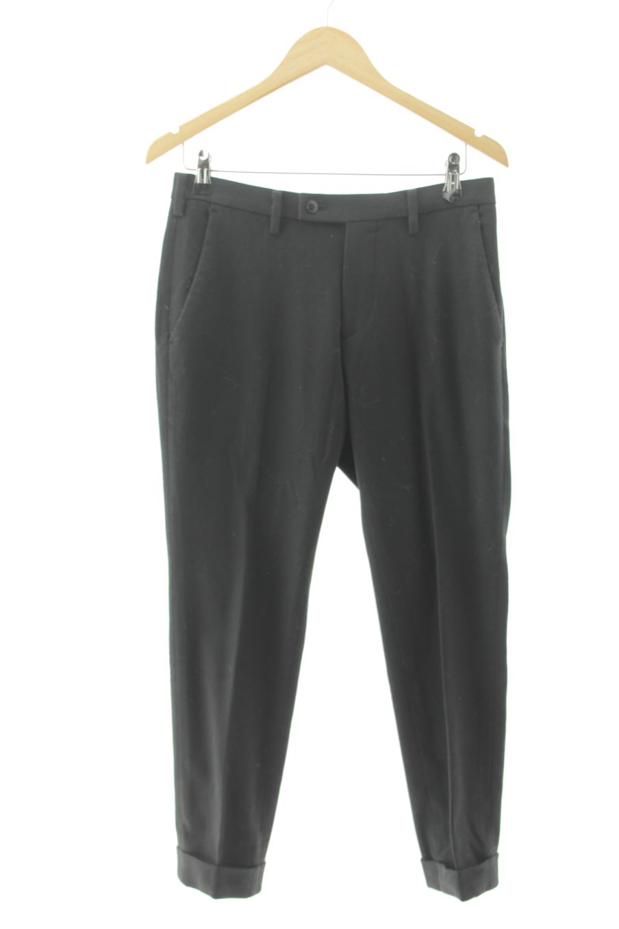 Pantaloni de Uniqlo de la talla 38, de color nero