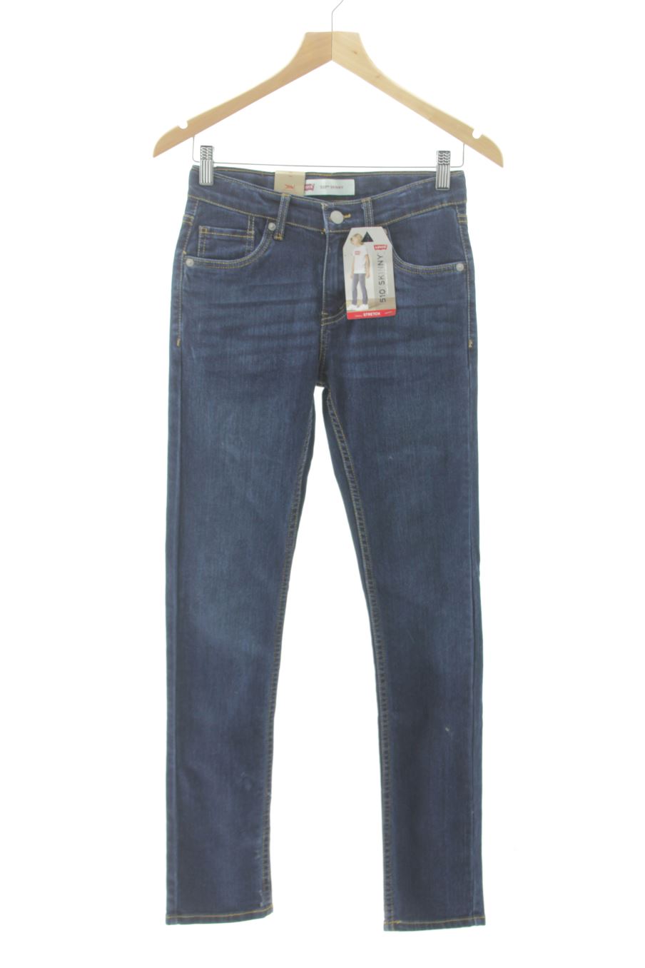 Jeans Levi's de la taille 14 ans de denim avec une étiquette