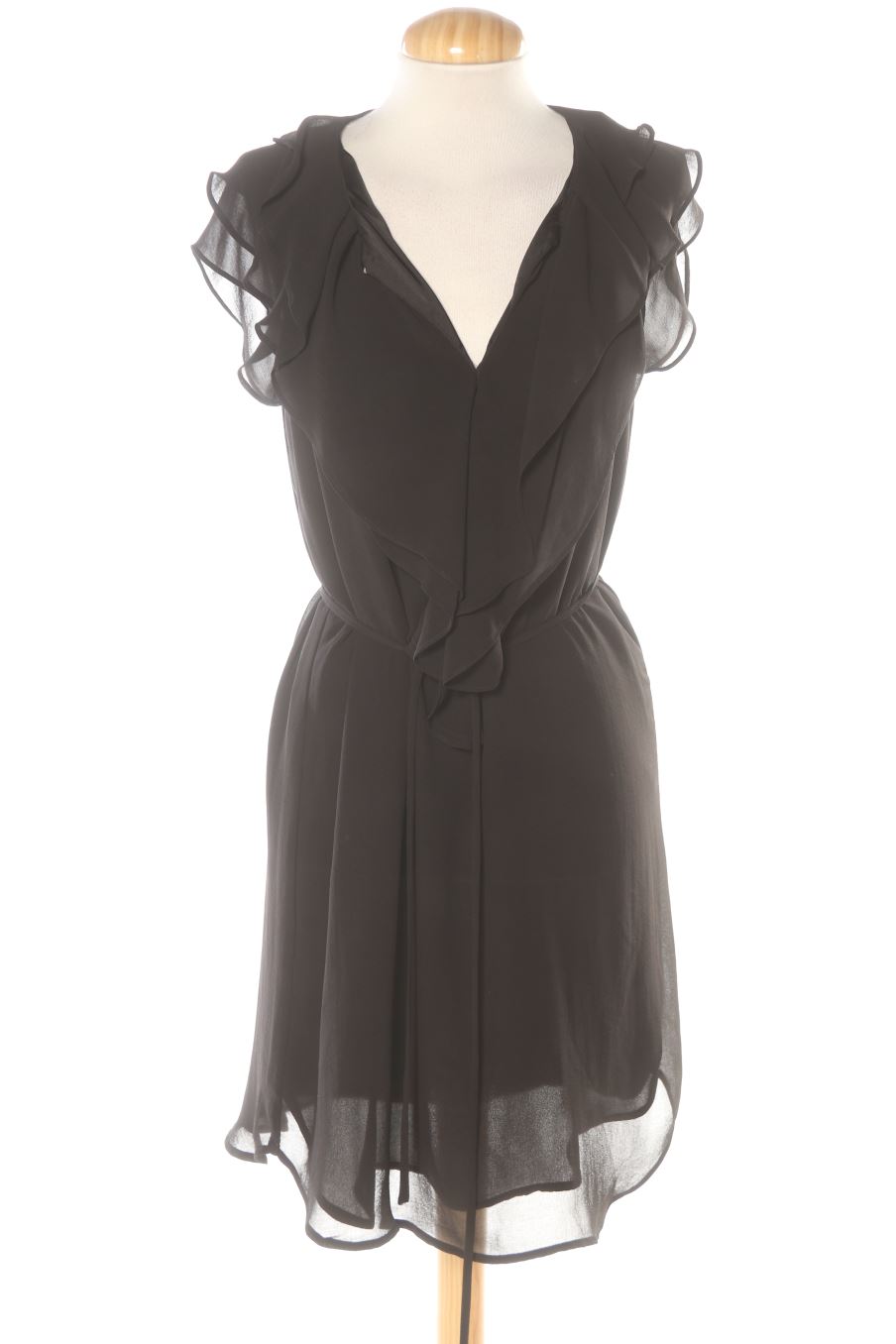 Robe casual H&M de la taille S, de couleur noir
