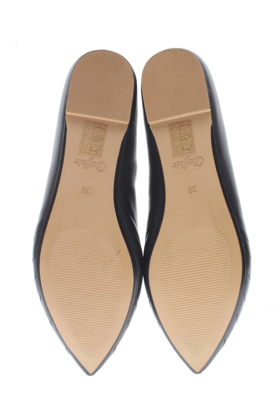 Zapatos planos de Buffalo de la talla 39, de color negro de