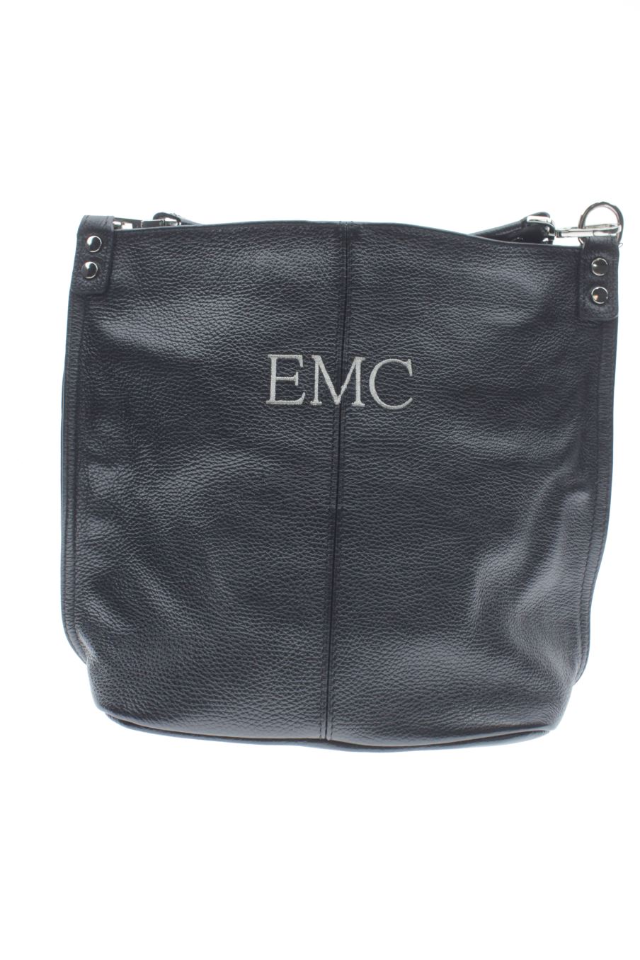 Bolso de Hombro Negro de Made in italy