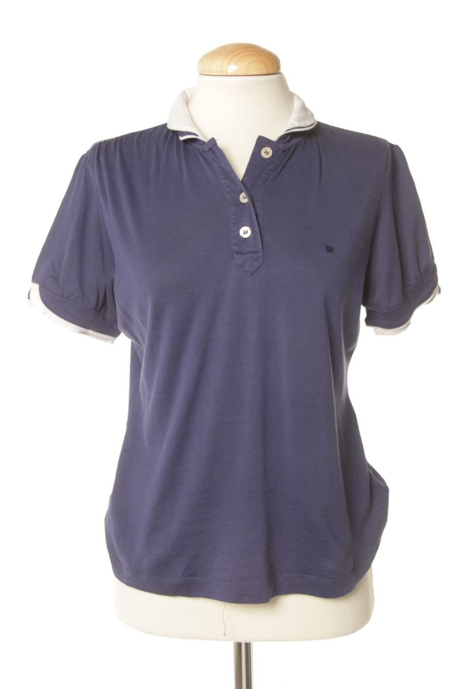 Camiseta de Purificación García de la talla L, de color azul