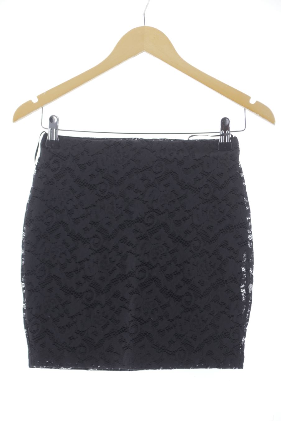 Falda de Pull & Bear de la talla S, de color negro