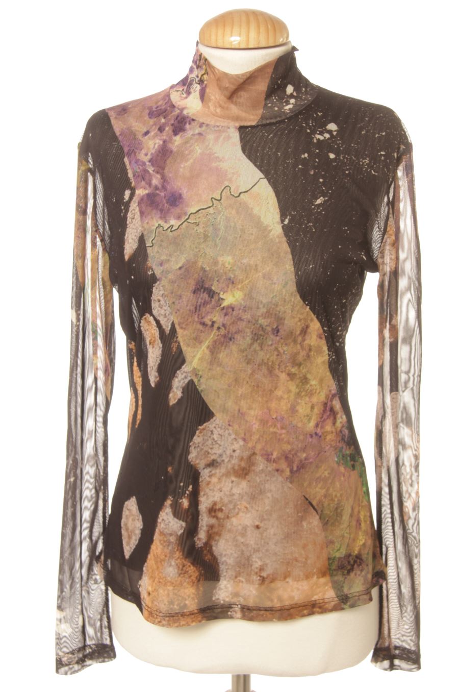 Maglietta a maniche lunghe de Desigual de la talla M, de color stampato