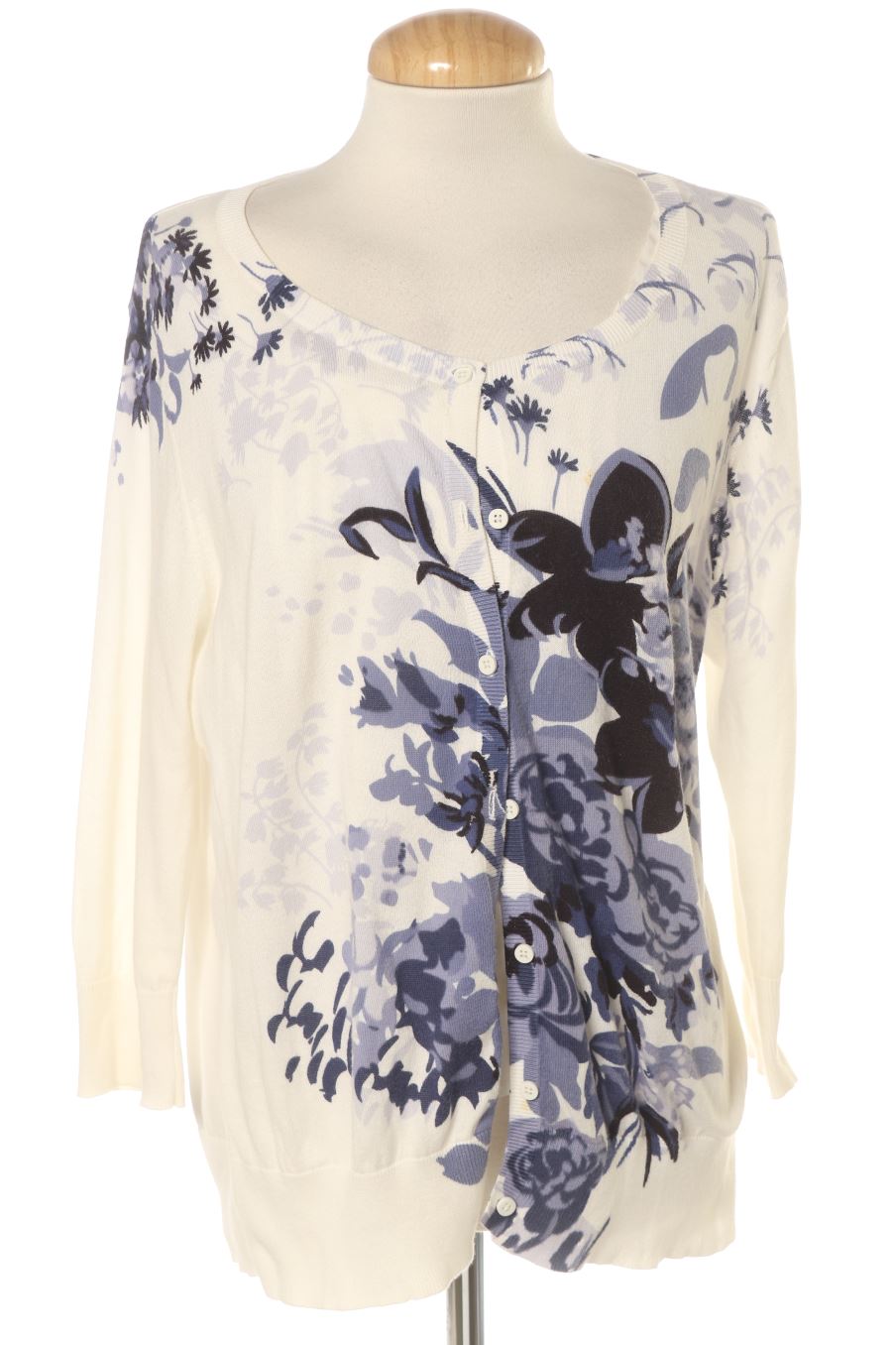 Gilet Zendra de la taille 46, de couleur fleurs