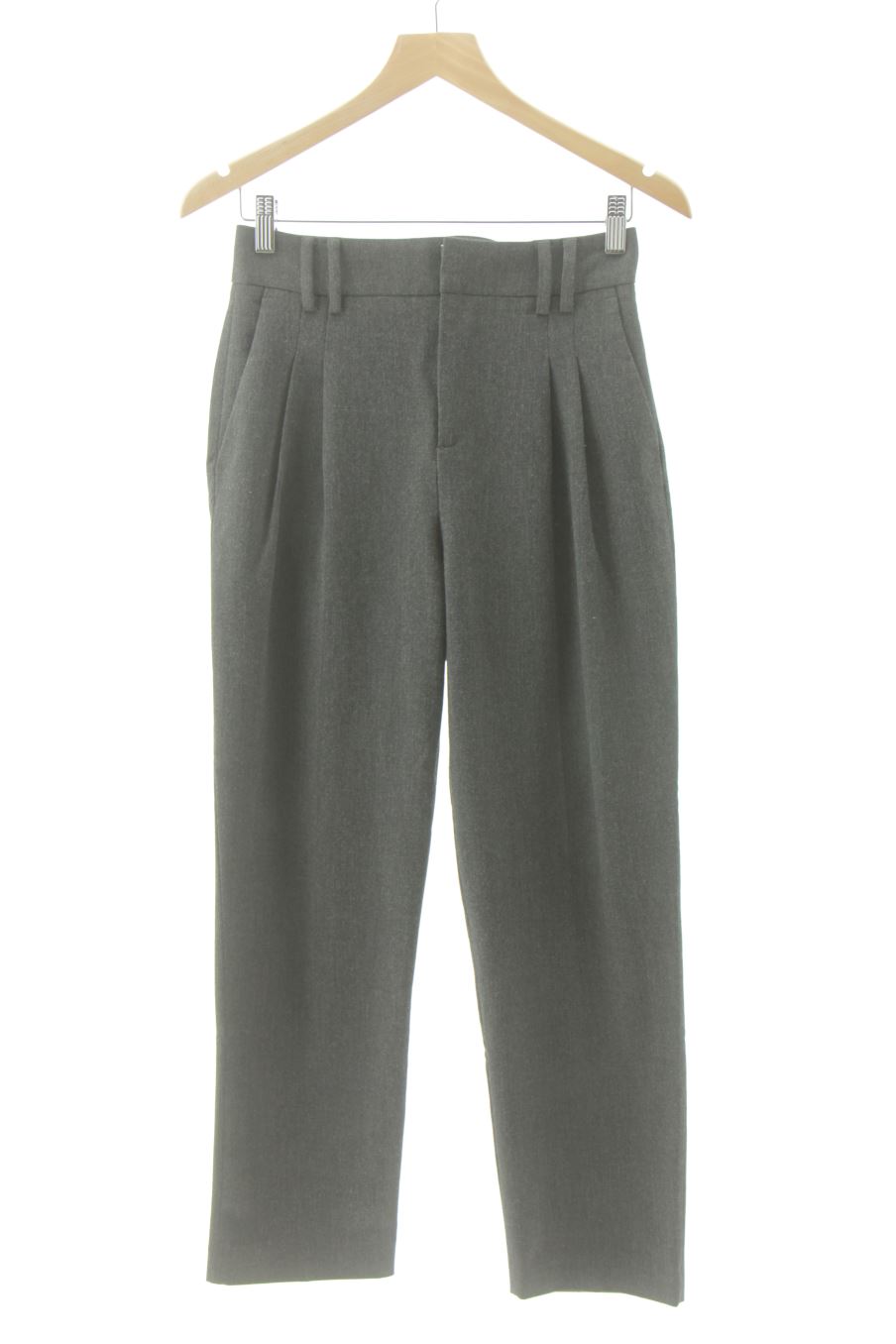 Pantalón de Zara de la talla 34, de color gris