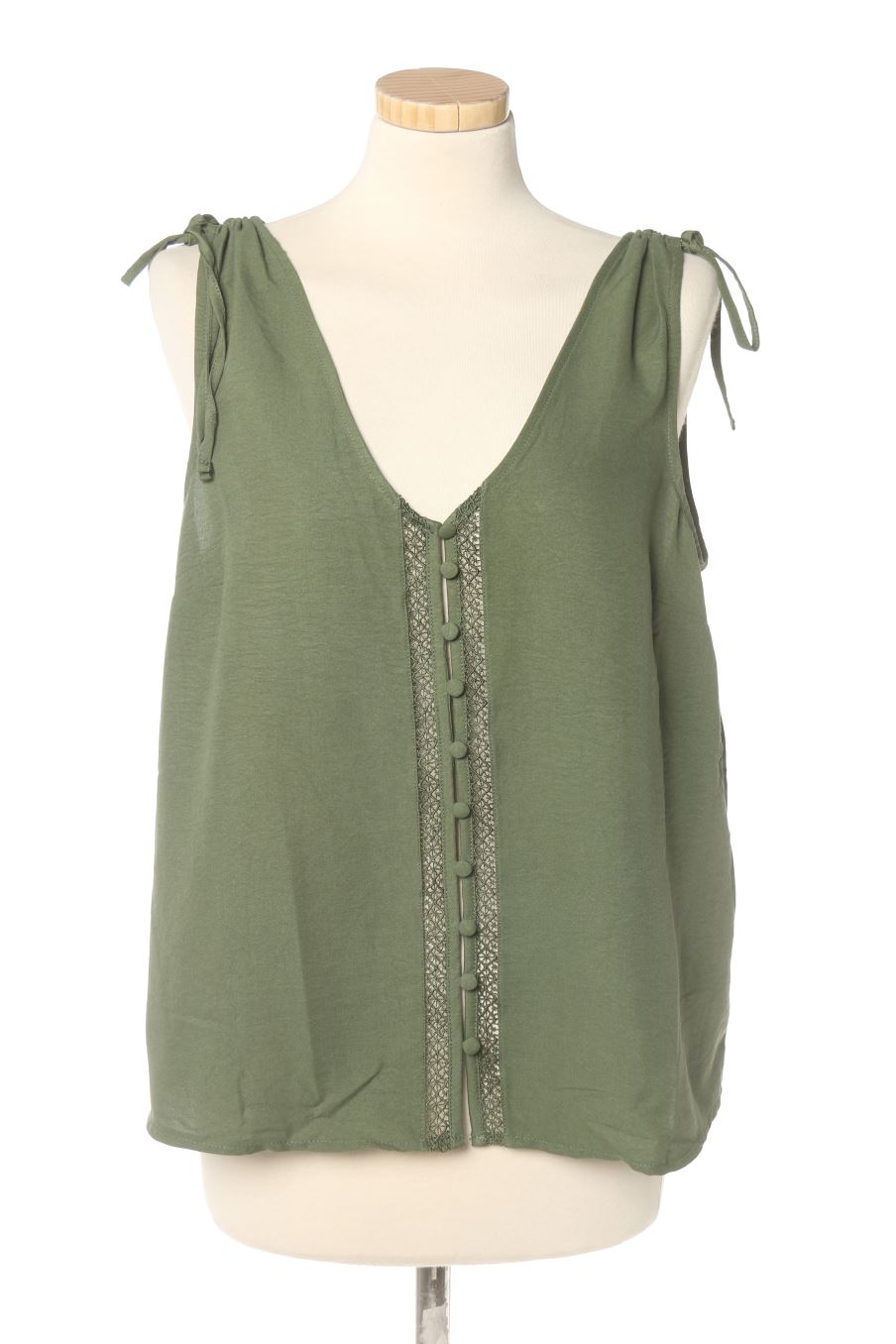 Top Naf Naf de la taille 40, de couleur vert