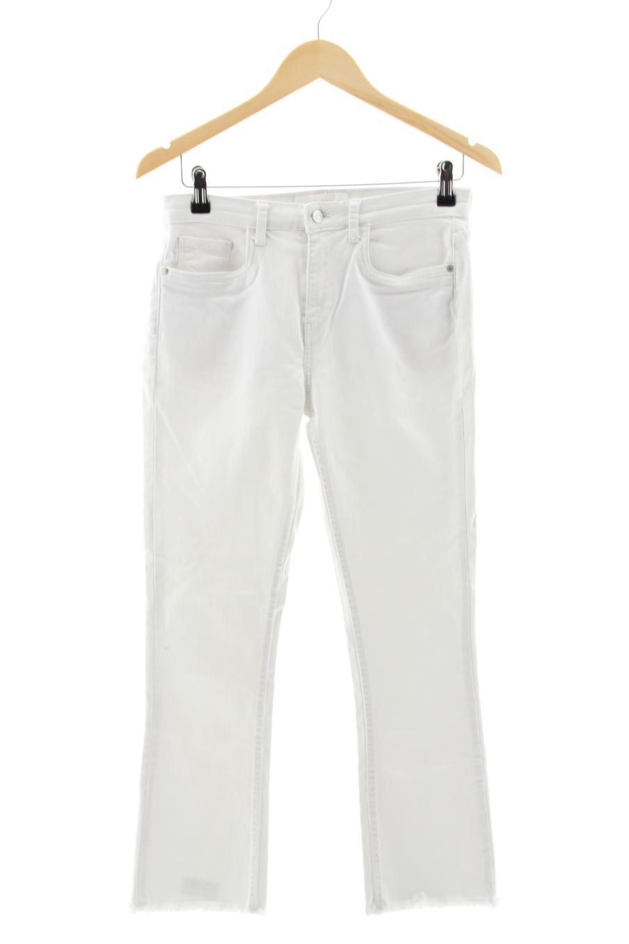 Jeans Amichi de la taille 38, de couleur blanc de denim